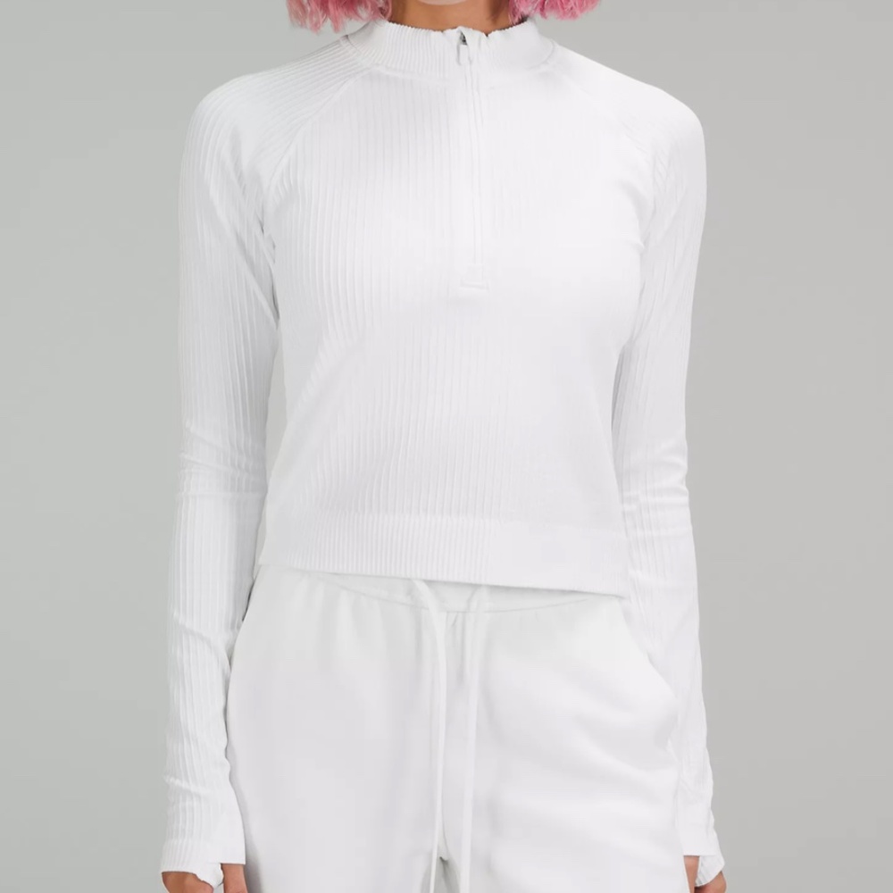 Rest Less Cropped Half-Zip